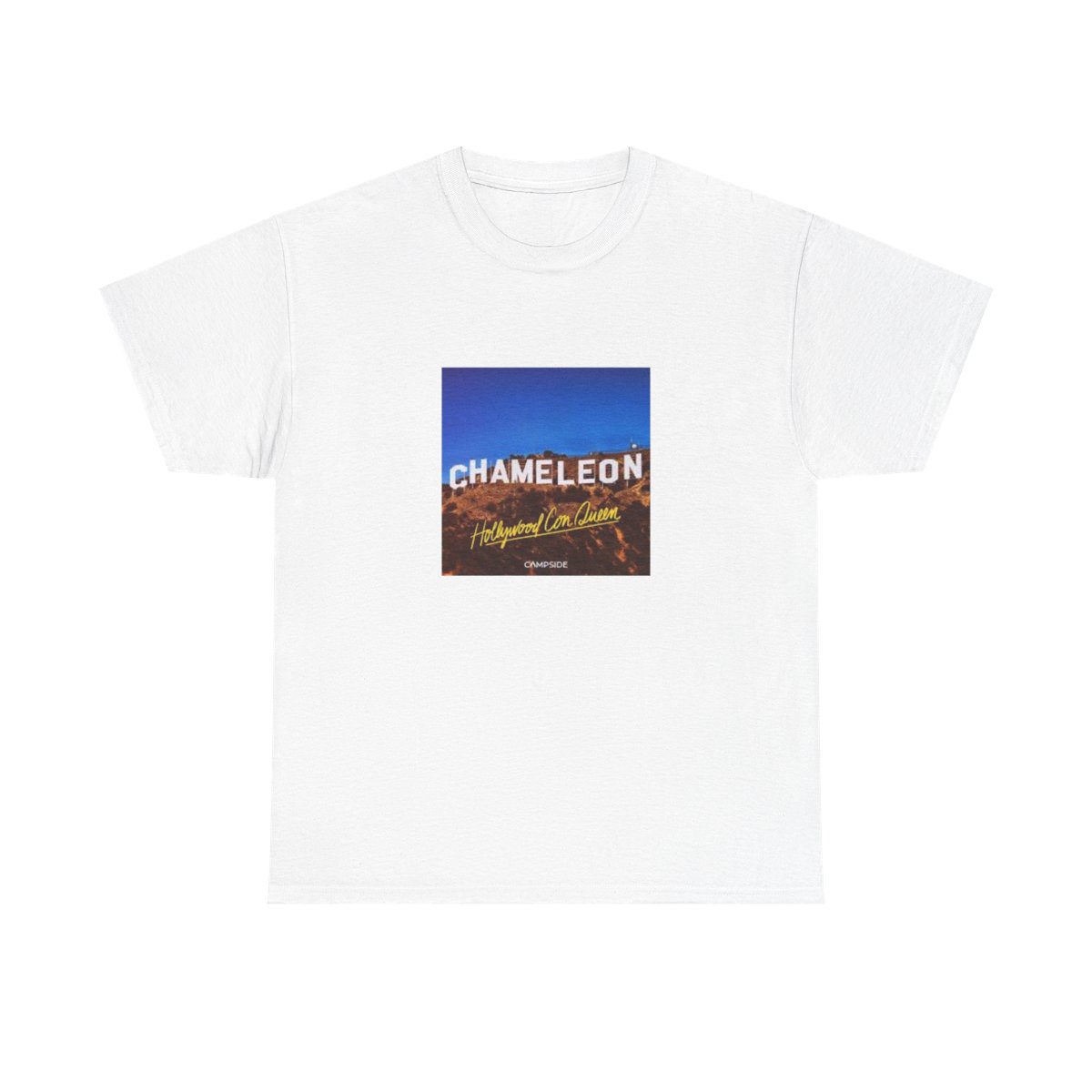 Chameleon: Hollywood Con Queen T-Shirt - alternate angle 3, merchandise