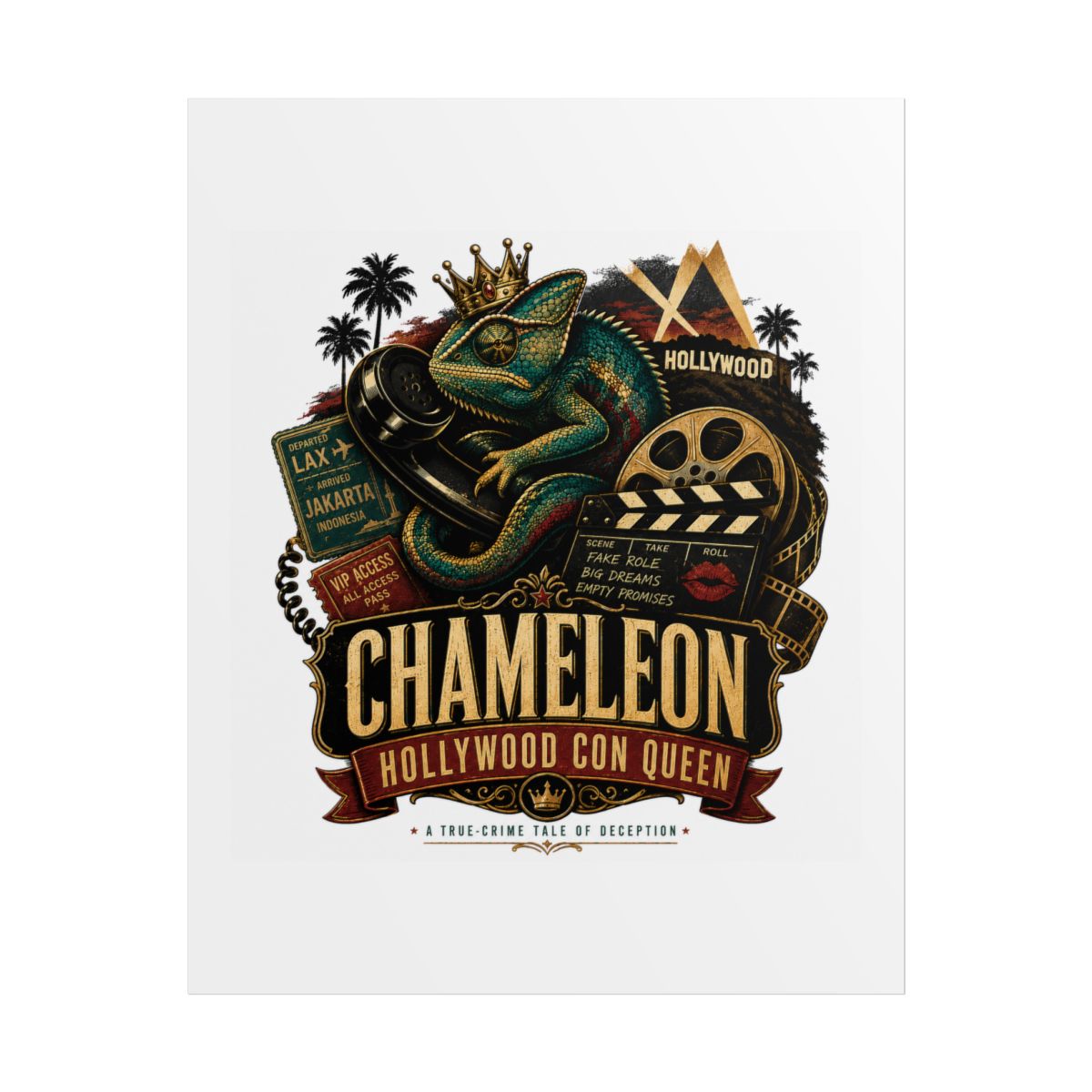 Chameleon: Hollywood Con Queen Poster #3 - alternate angle 1, merchandise