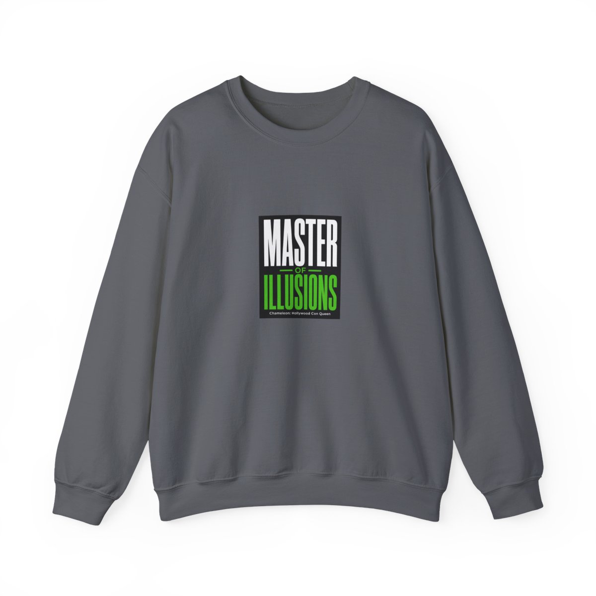 Chameleon: Hollywood Con Queen "Master of Illusions" Crewneck - alternate angle 5, merchandise