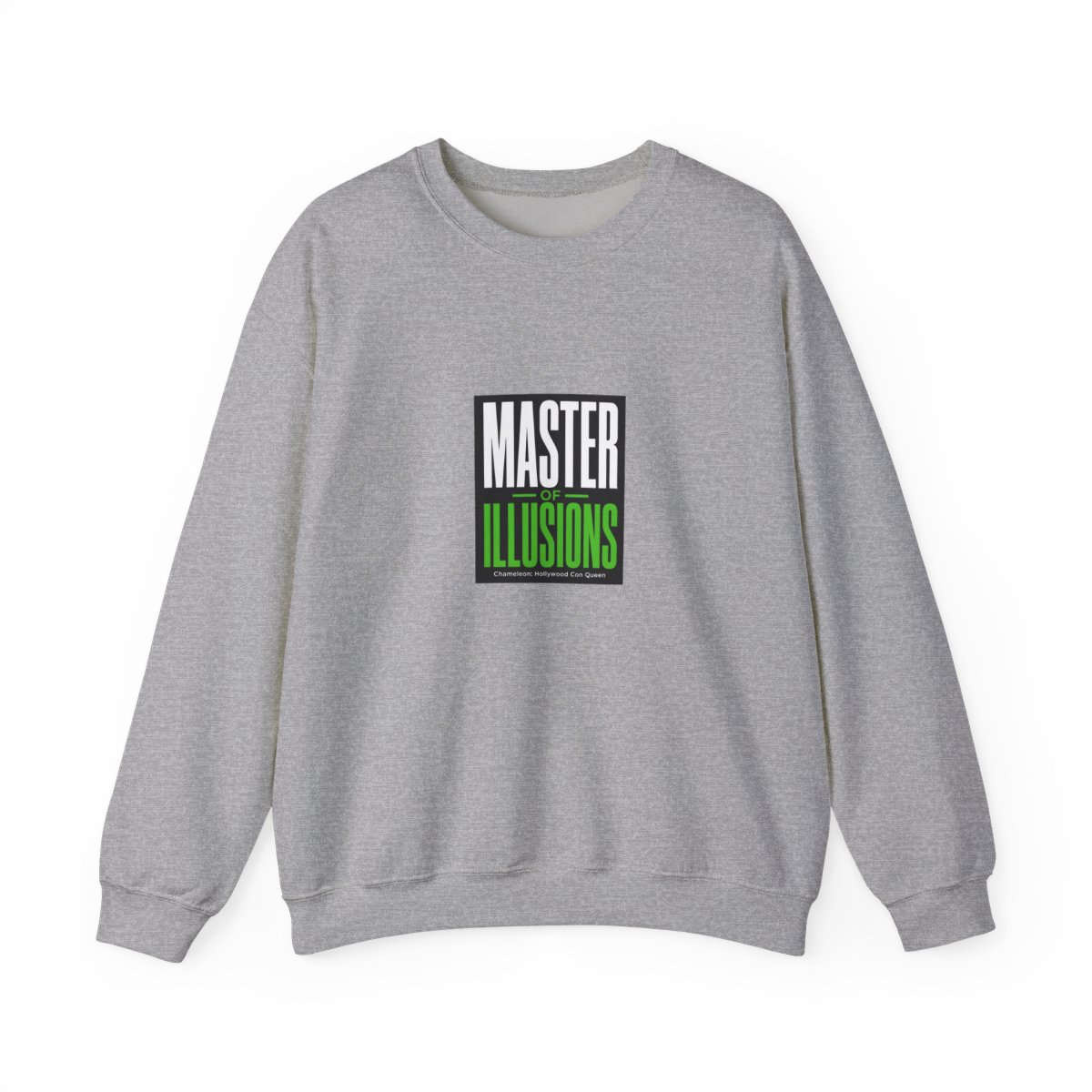 Chameleon: Hollywood Con Queen "Master of Illusions" Crewneck - alternate angle 3, merchandise