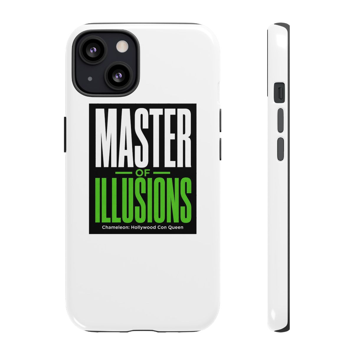 Chameleon: Hollywood Con Queen "Master of Illusions" Phone Case - alternate angle 5, merchandise
