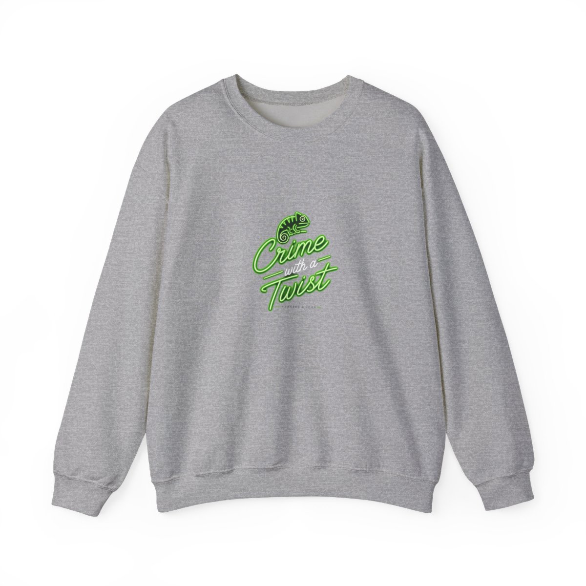 Chameleon: Hollywood Con Queen "Crime with a Twist" Crewneck - alternate angle 4, merchandise