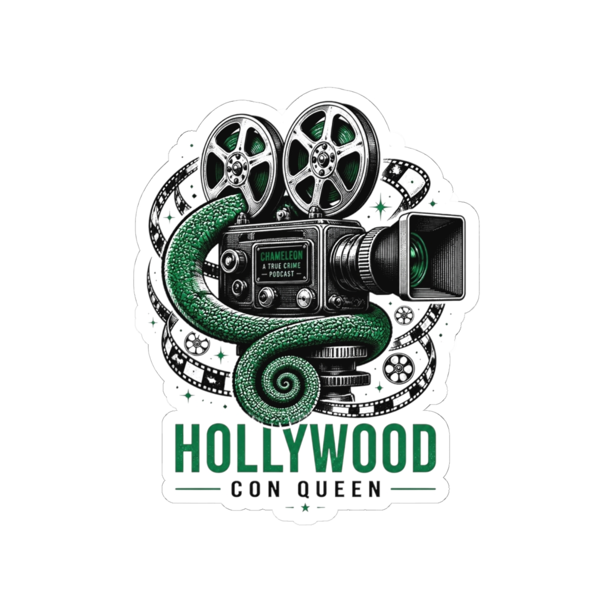 Chameleon: Hollywood Con Queen "Hollywood Con Queen" Sticker - Official stickers merchandise