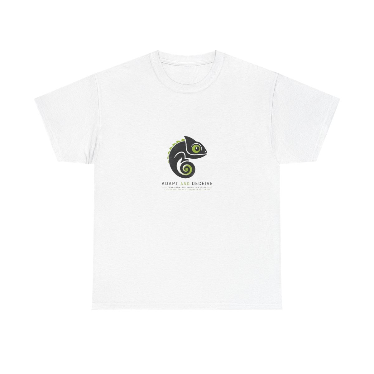 Chameleon: Hollywood Con Queen "Adapt and Deceive" Unisex Tee - alternate angle 5, merchandise