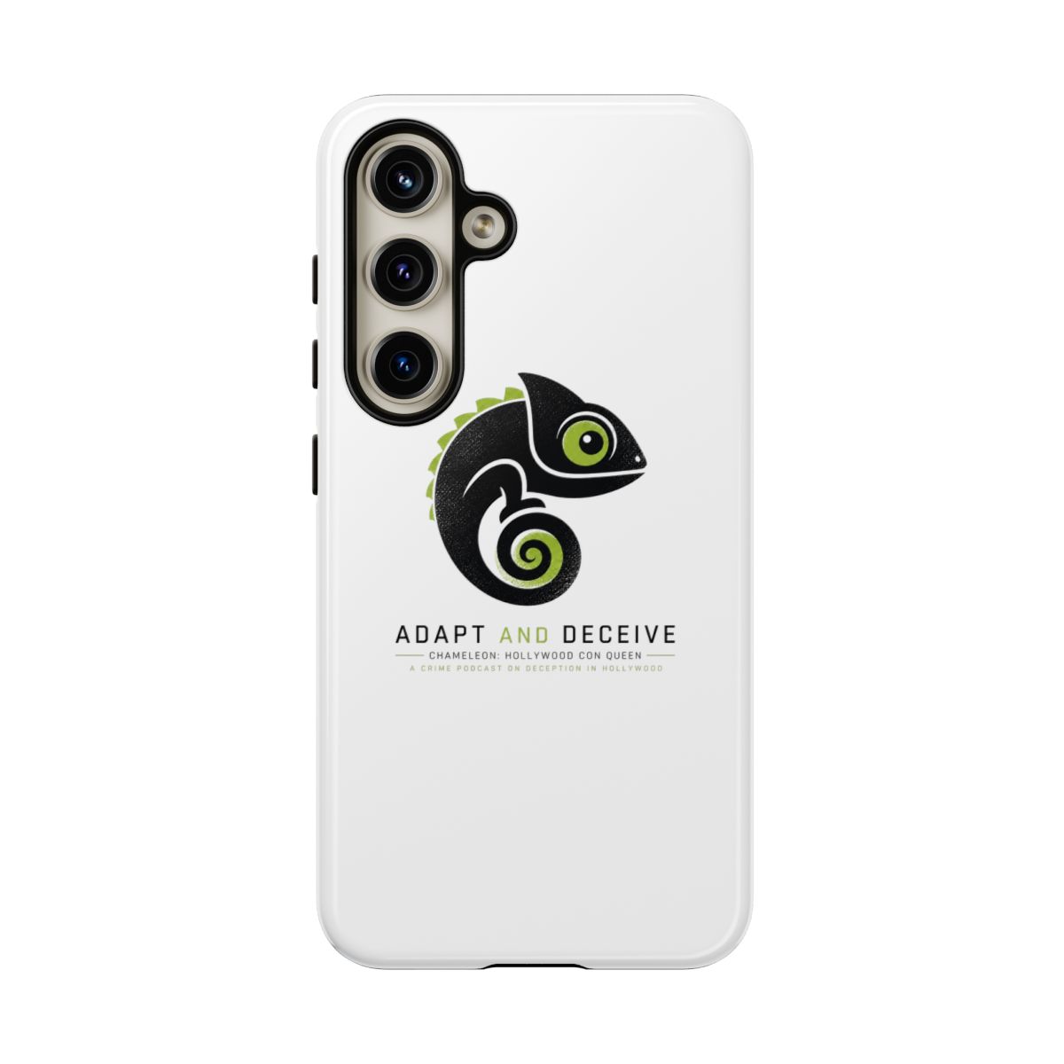 Chameleon: Hollywood Con Queen "Adapt and Deceive" Phone Case - alternate angle 5, merchandise