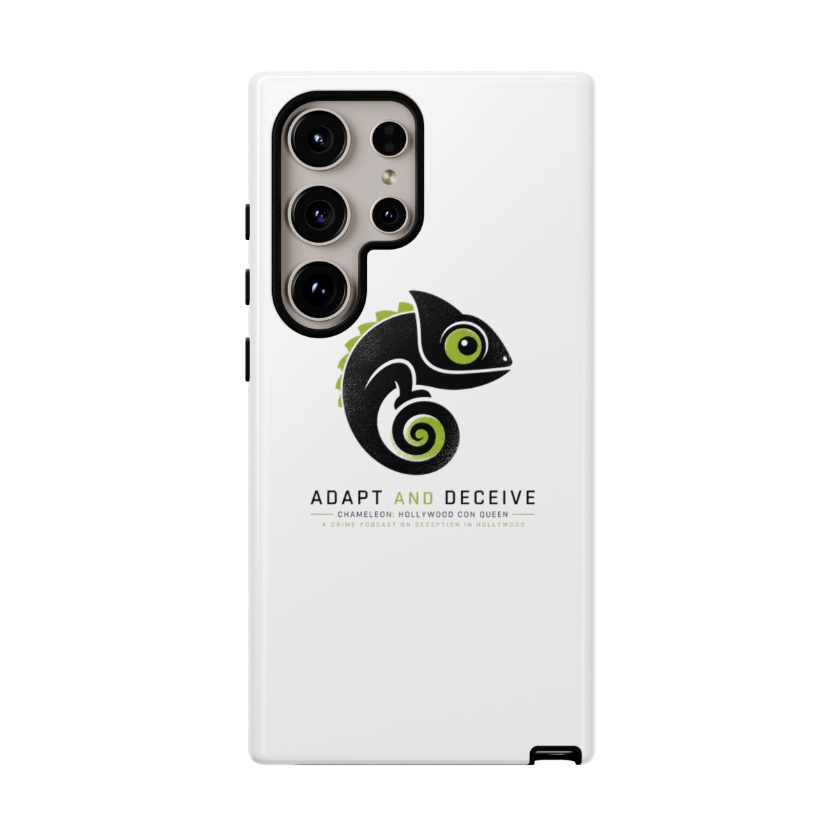 Chameleon: Hollywood Con Queen "Adapt and Deceive" Phone Case - alternate angle 4, merchandise
