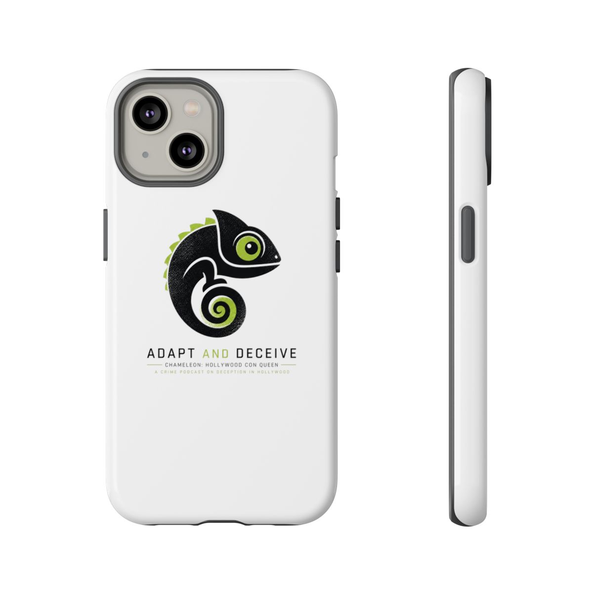 Chameleon: Hollywood Con Queen "Adapt and Deceive" Phone Case - alternate angle 2, merchandise